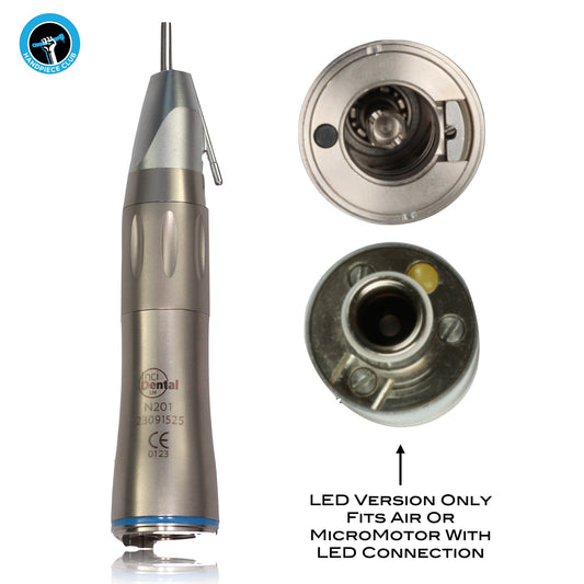 1:1 Straight handpiece with LED and external water - Incidental