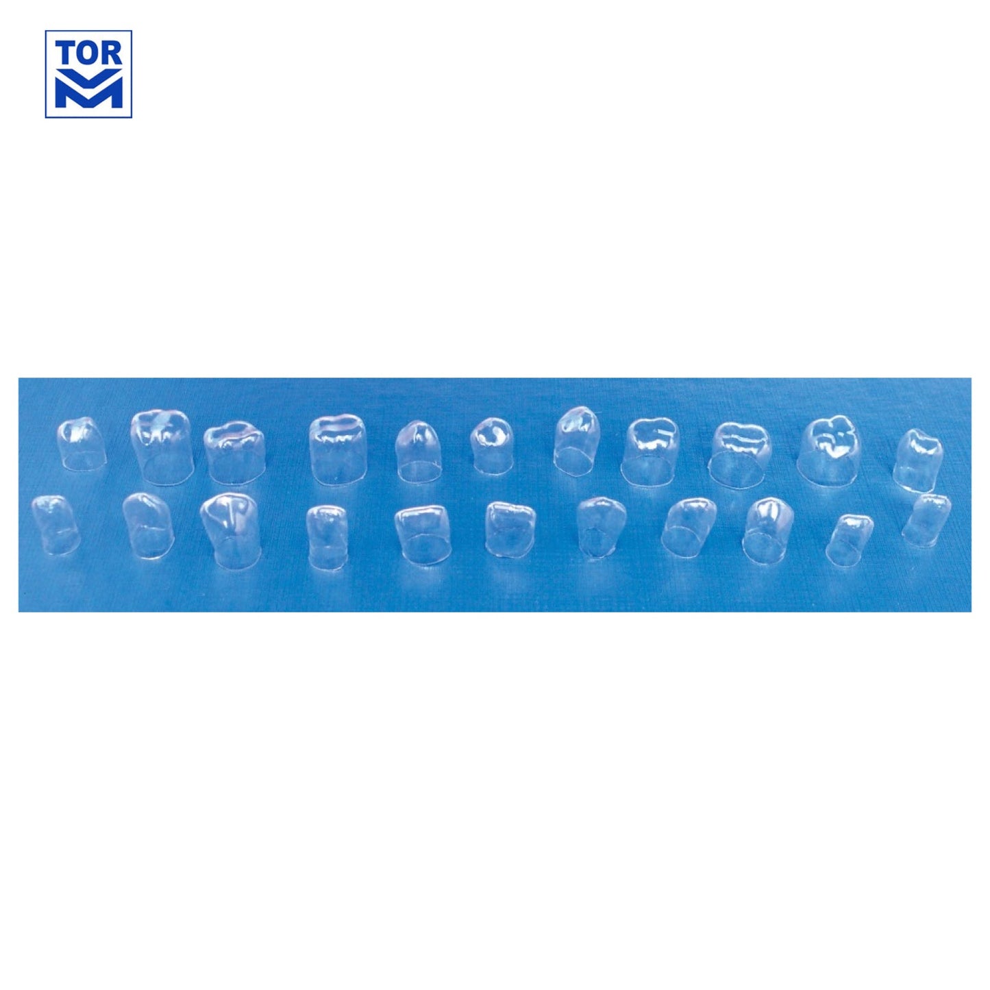 Anterior Transparent Crowns (64 pcs) - Incidental