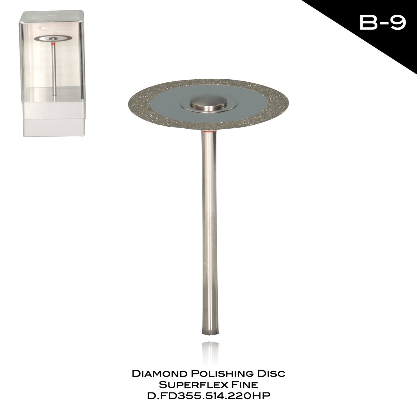 Diamond Disc Superflex Fine - B - 9 - Incidental