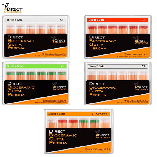 Direct X Gold Minimally Invasive Bioceramic Gutta Percha - Incidental