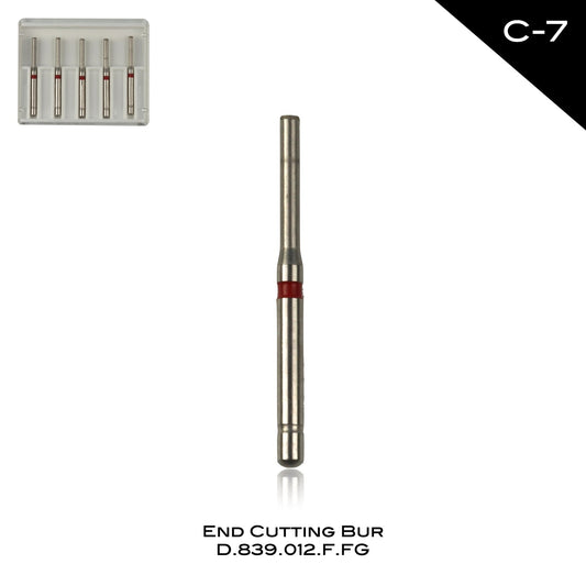 End Cutting Bur C-7 - Incidental