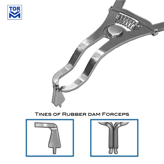 Forceps for Rubber Dam Clamps - Incidental