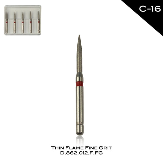 Thin Flame Fine Grit C-16 - Incidental