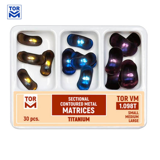 Titanium Sectional Matrix Bands - Starter Kit (30pcs) - Incidental